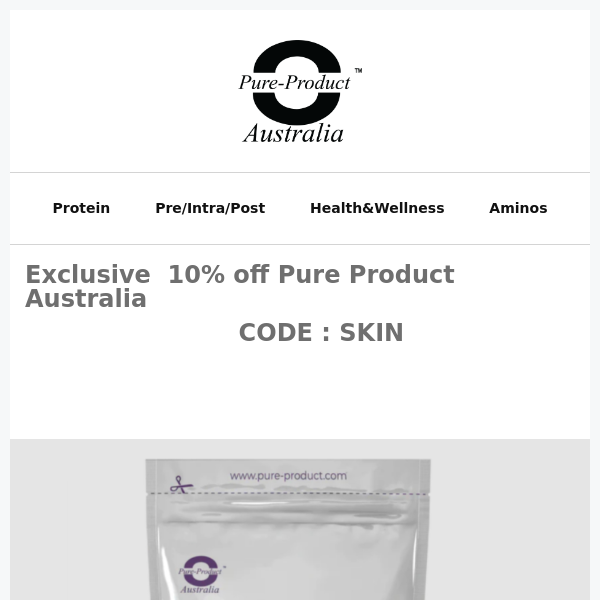 Exclusive 10% off Pure Product Australia   CODE: SKIN
