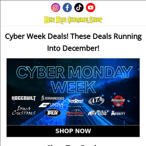 Cyber Monday!