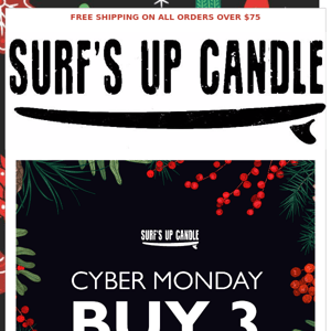 CYBER MONDAY IS HERE! Buy 3 get 2 FREE sitewide!