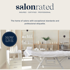 Salon Rated is NOW LIVE