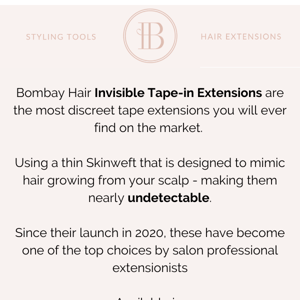 Invisible Tape-In Hair