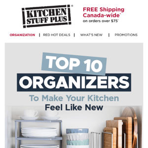 Top 10 Things You Need To Organize Your Kitchen