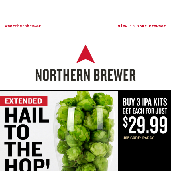 Sale Extended: Grab 3 or More IPAs for $29.99 Each