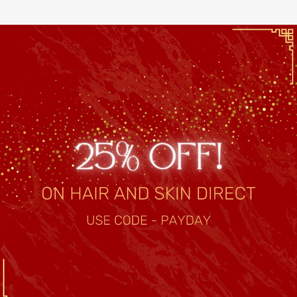25% Off Payday sale! Anne Beauty 😍