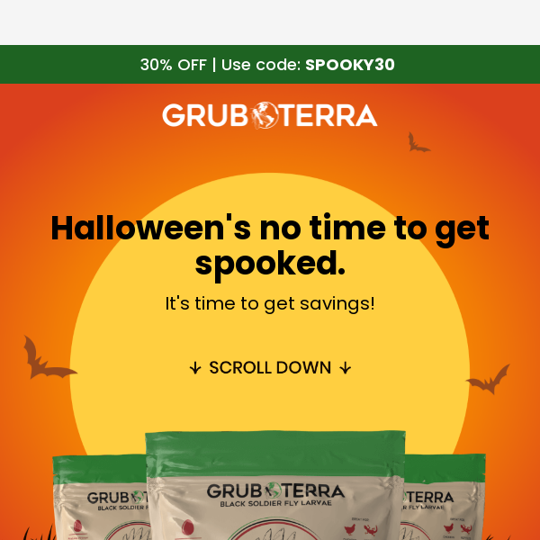 Don't get spooked...