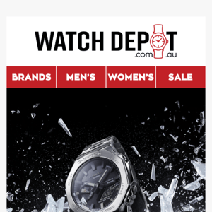 Snag A Full Metal G-SHOCK With Exclusive Offers!