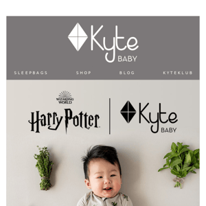 ⚡ 🦉 🍄 Get early access to the Kyte BABY x Harry Potter launch...