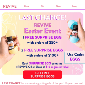 [LAST CHANCE] FREE Easter Eggs! 🐣🌷