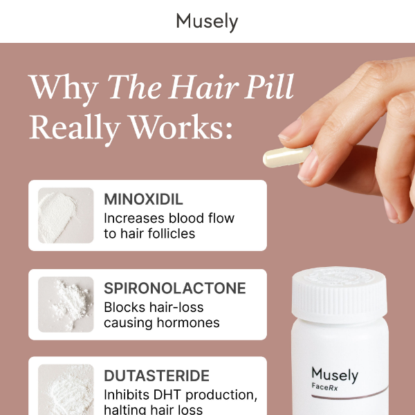 The Science Behind The Hair Pill 🧪