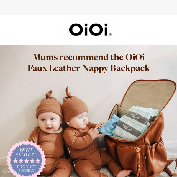 Honest Reviews of the OiOi Nappy Backpack 💓