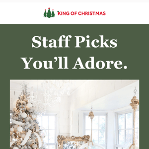 Staff Picks ARE IN! 🏆🎄