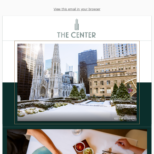 Book a Table: Valentine’s Day Dinner at Rockefeller Center
