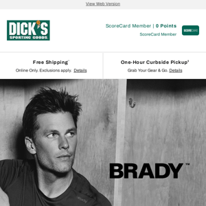 Out NOW! BRADY by Tom Brady Collection­