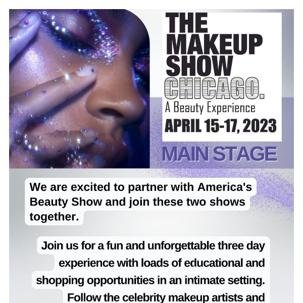 The Makeup Show Chicago Main Stage