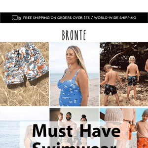 Bronte Swimwear Is A Must Have! 🌊