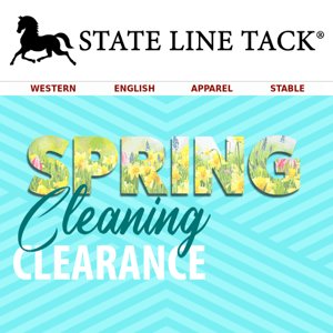 We're Spring Cleaning Out Inventory! Save up to 85%