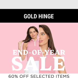 📢 LIVE! 60% Off End-of-Year Collection