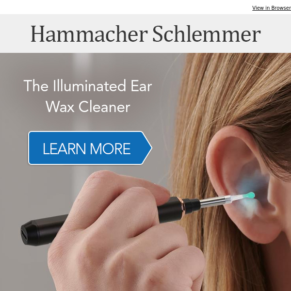 The Illuminated Ear Wax Cleaner