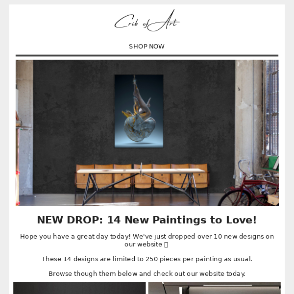 NEW DROP ⚡️ 14 New Paintings to Love!