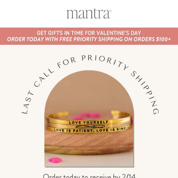 💘 LAST CALL for Valentine's Day Delivery! 💘