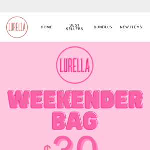 $30 Weekender Bag? RUN🏃‍♀️