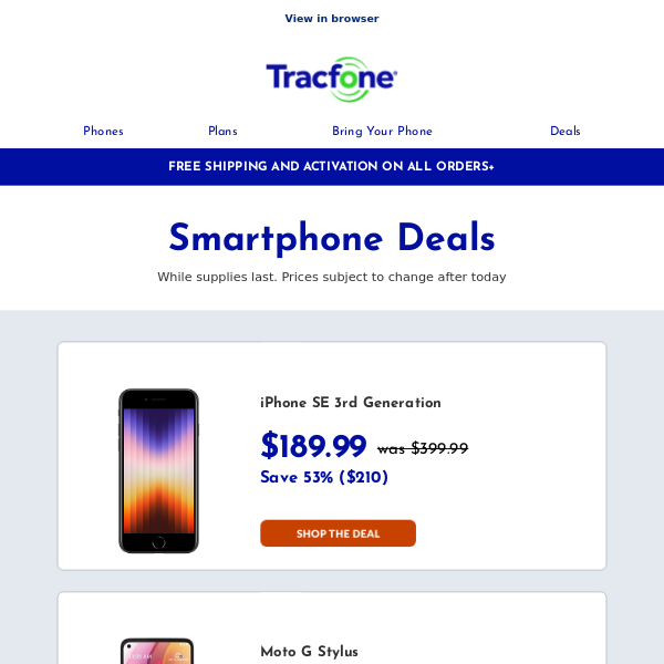 📢  iPhone SE 3 price drop + more savings