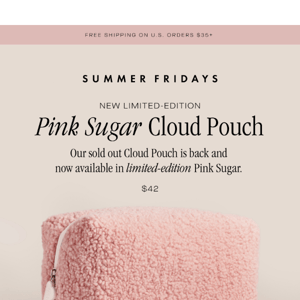 Our Cloud Pouch + Self-Care Planner are BACK! 💕