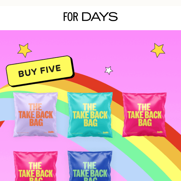 🎉 Take Back Bag Sale 🎉 - For Days