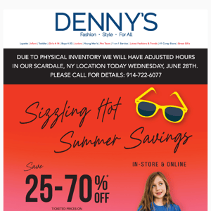 🔥 Save 25-70% Off All Spring, Summer & Camp!