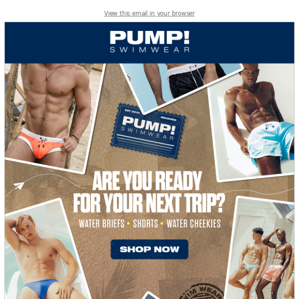 Brief Distraction featuring PUMP! Underwear – Underwear News Briefs