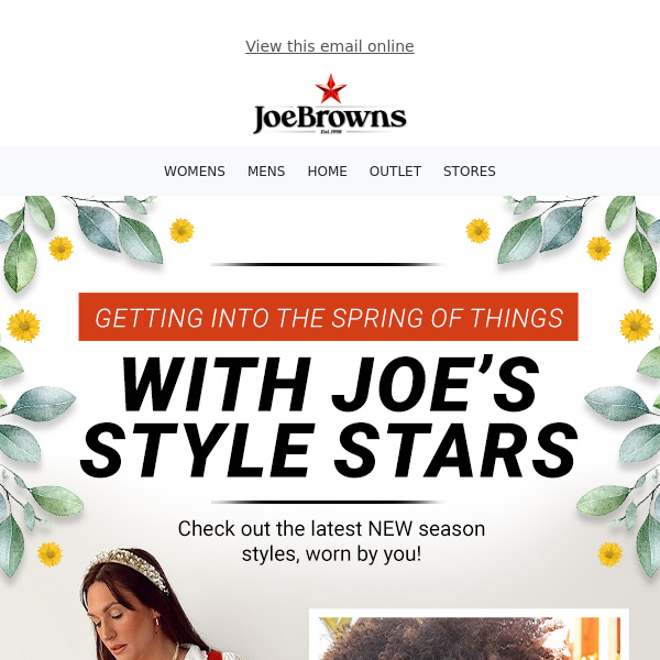 ⭐ Joe's Style Stars Spring Favourites ⭐