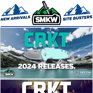 All New 2024 CRKT & SMKW Exclusive CEO Tigershark
