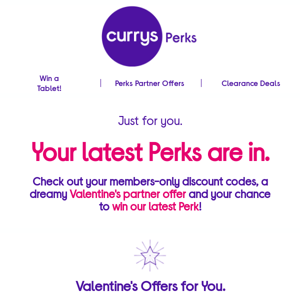 Meet your member-only February Perks