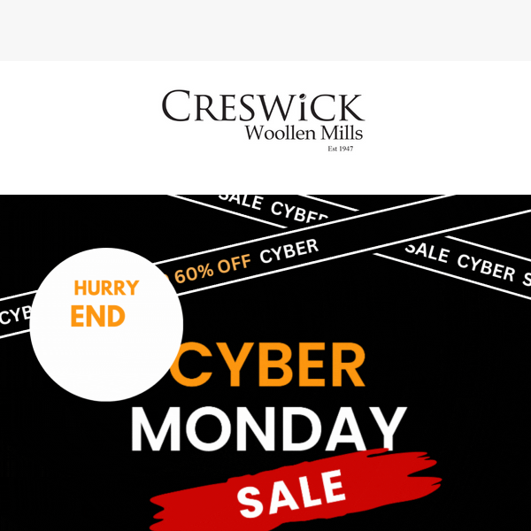Ends Tomorrow | Cyber Sale Up To 60% OFF | Shop Now!