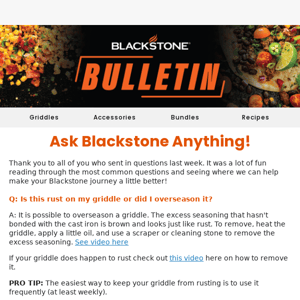 Ask Blackstone Anything