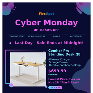 ⏰Countdown... 24 Hours Left To Grab Cyber Monday Big Deals!