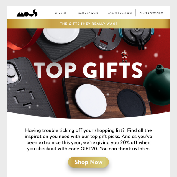 Most popular products = top gifts!