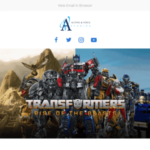 TRANSFORMERS Casting Associate!!