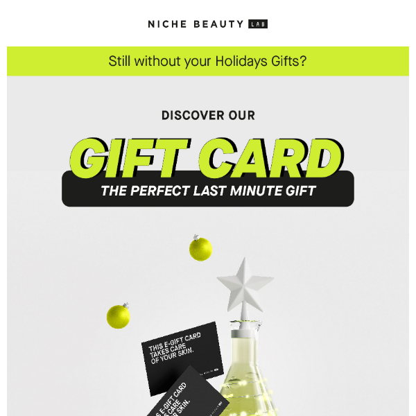 New In! GIFT CARD 🎁 The perfect last-minute gift