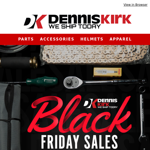 Deals Extended! Shop all things Dirt Bike now at DK!
