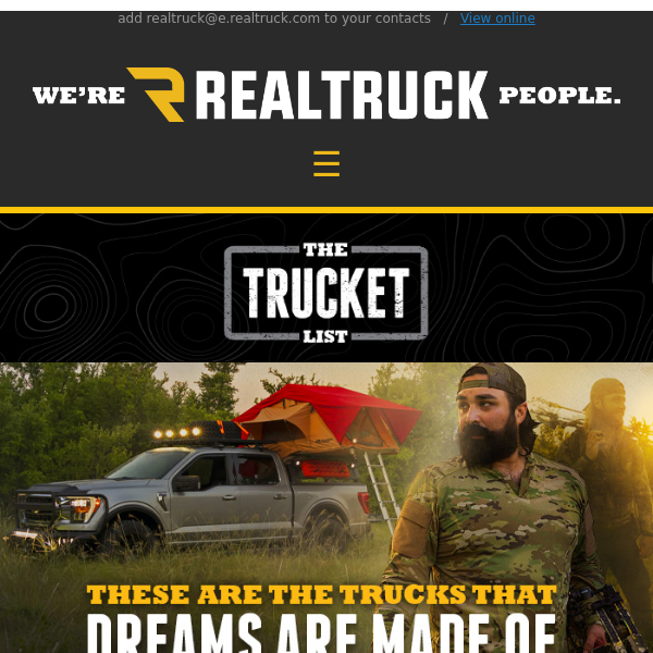 Trucks That Dreams Are Made Of