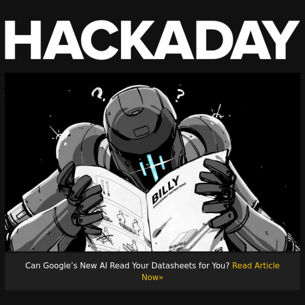 Hackaday Newsletter 0x8D