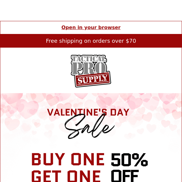 It's FINALLY here! Valentine's Day Sale! ❤️