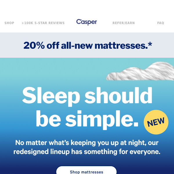 The perfect mattresses for each and every one.