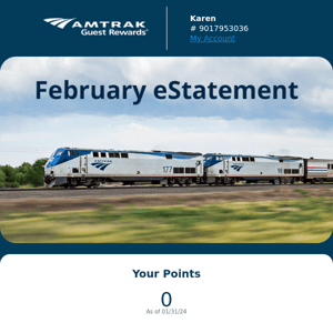 Now Arriving: Your February eStatement