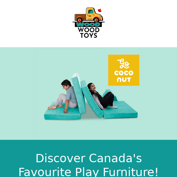 WOW 🇨🇦 Transform Playtime with GoCoconut Play Couches!