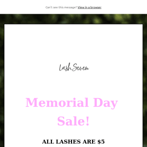 ❤️ $5 Sale Starts NOW!  Memoial Day Sale! 💙