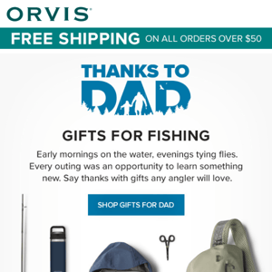 Got an angler dad?