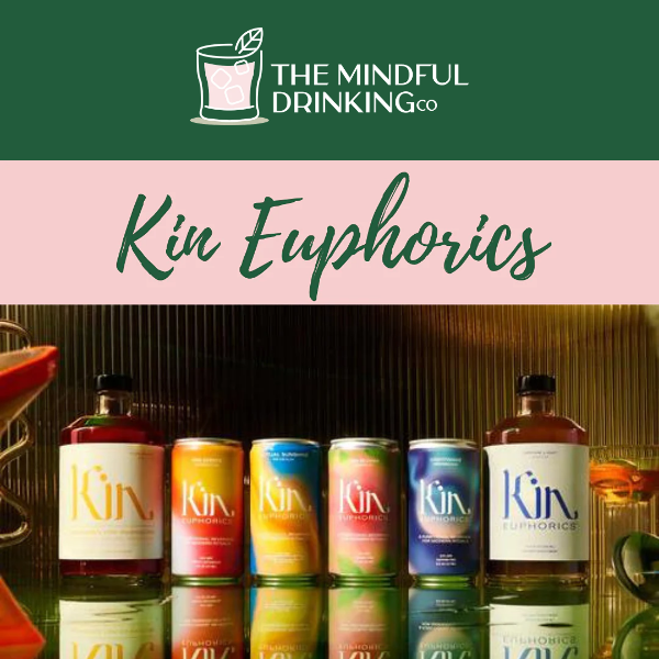 The Mindful Drinking Co, Kin Is Back In Stock!