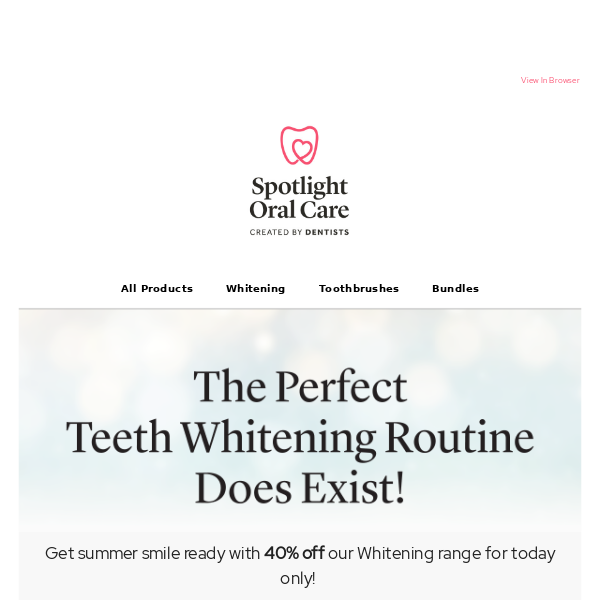 Our Routine to get Summer Smile Ready! ☀️